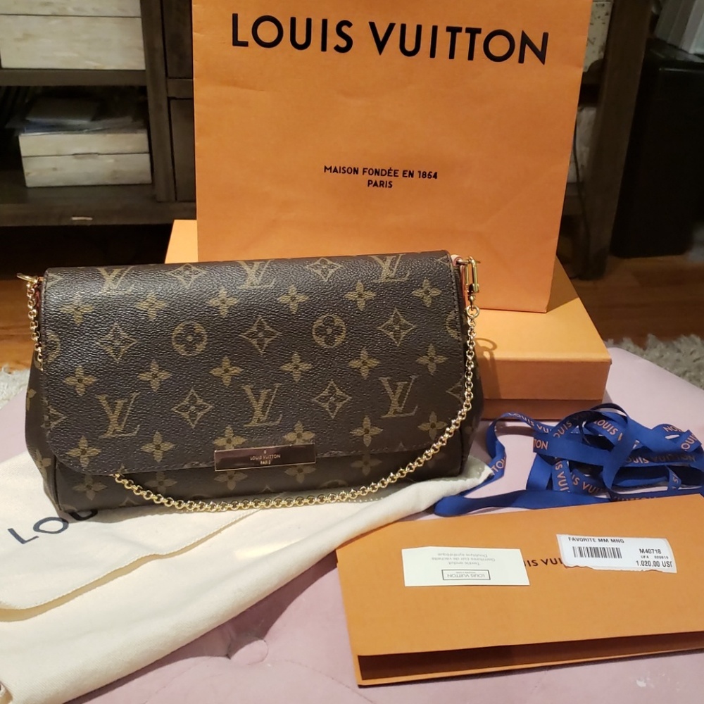 Louis Vuitton favorite mm monogram